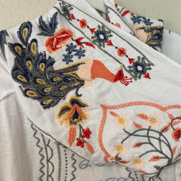 Karyn Seo Handmade Embroidered Cotton Kimono Hoodie xL - Picture 4 of 5